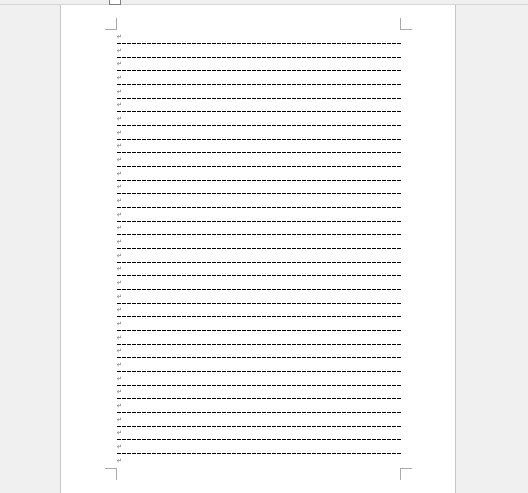 便箋のような罫線を引くことができる